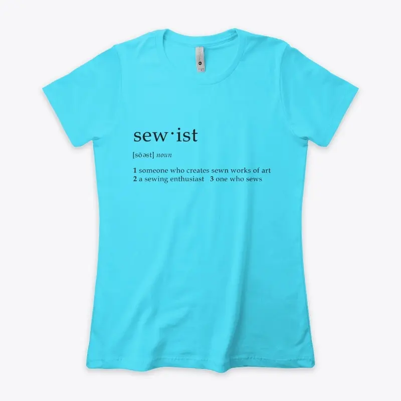 Sewist Definition Black Text